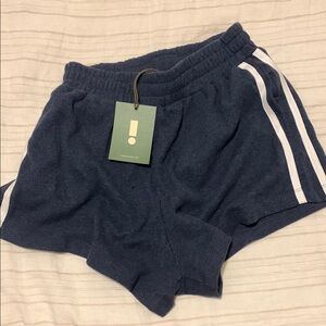 Women's Navy Blue Shorts